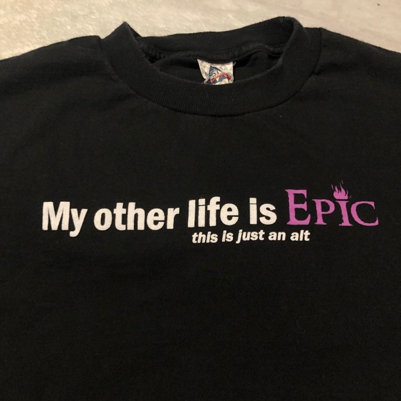 Alstyle Other - My Other Life Is Epic tee